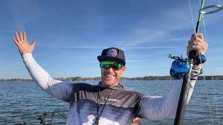 LIVE Trolling for Striper!