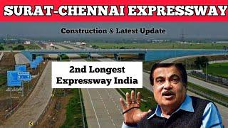 Surat Chennai Expressway - Key Facts, Construction Status, Route Map, Cost || 2nd Longest Expressway