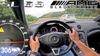 Mercedes SL65 AMG Black Series V12 BiTurbo on the UNLIMITED AUTOBAHN!