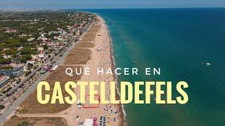 QUÉ HACER EN CASTELLDEFELS | Castillo de Castelldefels | Playa de Castelldefels