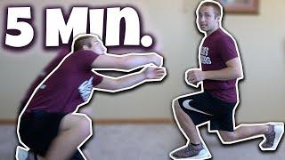 5-Minute WRESTLING WORKOUT *follow along*