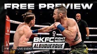  LIVE BKFC Fight Night: Albuquerque | FREE PREVIEW #boxing #bareknuckle