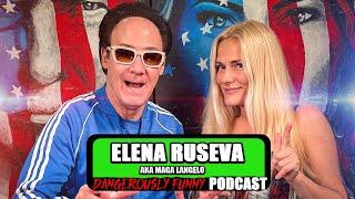 DANGEROUSLY FUNNY PODCAST WITH PRO TRUMP PAINTER LENA RUSEVA AKA MAGALANGELO