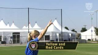 US Soccer Referee Signals