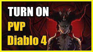 How to Turn ON PVP in Diablo 4 (PVP on or OFF)