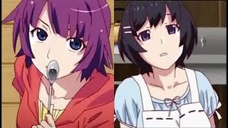 [猫物語白副音声]つばさタイガー3翼&ひたぎ