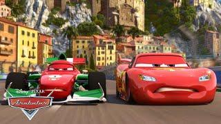 Şimşek McQueen ve Franceso'nun İtalya Yarışı Kapışması! | Pixar Cars Türkiye