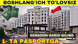 ATIGA 1 TA PASPORTGA BOSHLANG’ICH TO’LOVSIZ  XONADON XARID QILING BUNAQASI BO’LMAGAN ️ 99 778 8500