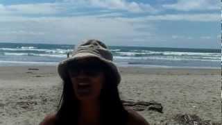 Art of Surfing--Tamit Gina Nakamura surf lesson interview at Short Sands Beach, Oregon