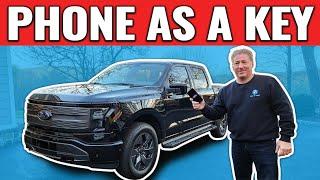 How to set up Phone as a Key in the Ford F-150 Lightning.