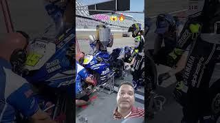  Motorcycle #Pitstop Practice with Yamaha and Cam Petersen at Daytona 200 #shorts #racing #harley