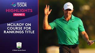 Rory McIlroy | Round 1 Highlights | 2024 DP World Tour Championship