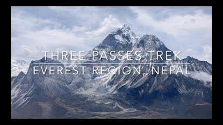 Everest Three Passes trek in Nepal Vlog June 2024