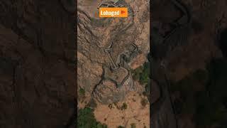 Lohagad | Lohagad fort | Lohagas trek | drone shoot | #shorts #trekking #gadkille