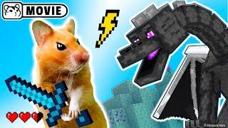 Hamster survival in Minecraft Ep.2  Hamster vs Ender Dragon  Homura Ham