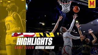 Maryland Women's Basketball Highlights | Maryland 66, George Mason 56