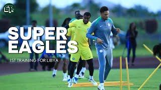 Inside The Super Eagles' First Training Session Ahead of the AFCON 2025 Qualifiers Against Libya