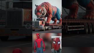 superheroes giant tiger evaluated  Marvel & DC-All Characters #marvel #avengers#shorts#robot