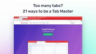 21 ways to be a Tab Master