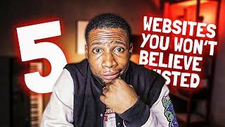 5 WEBSITES YOU WON'T BELIEVE EXISTED | GRAPHIC DESIGNERS  |   PROFESSIONALS