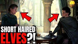 Why Do These ELVES Have SHORT HAIR? | Amazon's Rings of Power