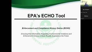 2023 Summit: EPA’s ECHO Tool