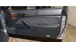 Honda Acura Door panel removal 96-99 shown on Acura CL