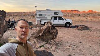 Klondike Bluff  - Free Dispersed Camping/Boondocking - Near Corona Arch, Arches NP - Moab Utah