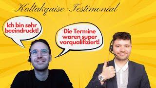 Akquise für B2B Industrie Unternehmen : Testimonial Easy Contacts Testimonial