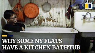 A bathtub in the kitchen? Inside the historic NY apartments new immigrants called home