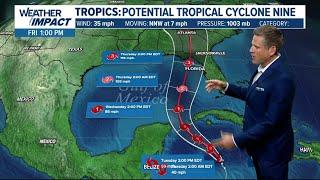 Tracking potential Tropical Storm Helene