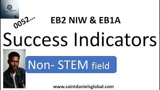 EB2 NIW 0052 Success Indicators