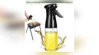 200ml 300ml Oil Spray Bottle Kitchen Cooking Olive Oil Dispenser Camping BBQ Baking Vinega