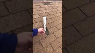 Roof Inspection Moisture Intrusion Find- The Grand Prairie Home Inspector