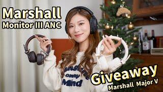 Marshall Monitor III A.N.C. 深入評測！可調較音場+100小時續航力｜睇片送Major V【Pinky Talks Gadgets】