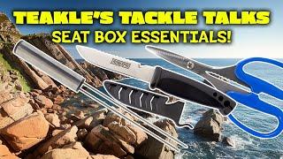 Teakle's Tackle Talks- Seat Box Essentials!