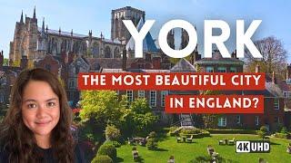 WHY WE LOVE YORK, ENGLAND: Things to Do and Places to Visit! 4K