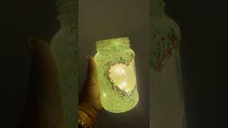 Let’s make a lamp with jar🫙#ytshorts #shortsfeed #shortvid #shorts #youtubeshorts #jar #diy