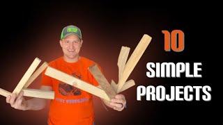 10 Easy Scrap Wood Projects (With Video Plans!)