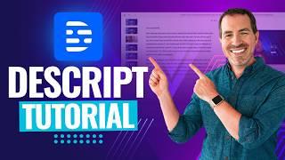 How To Edit YouTube Videos With Descript Video Editor (Descript Tutorial!)