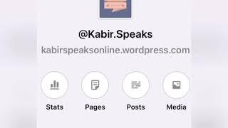 Kabir.Speaks Blog!