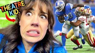 Theatre Kid Goes to a FootBall Game! Lions Vs. 49ers