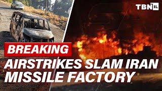 BREAKING: Airstrikes DEMOLISH Iran Missile Factory In Syria; Hezbollah RALLIES Troops | TBN Israel