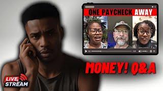 People are One Paycheck Away from being Homeless - Pocket Watcher Reacts - Financial Advisor Q&A