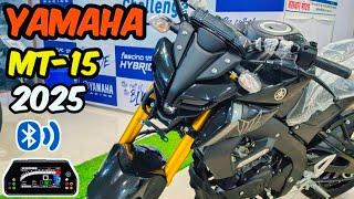 All New 2025 Yamaha MT-15 Black colour standard model Check  Out details review and On road price