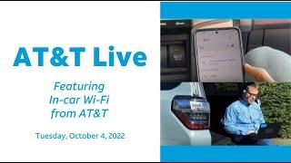 AT&T Live: Hit the Road with In-car Wi-Fi