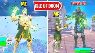 I Captured The Isle Of Doom AND Eliminated Doom In Fortnite