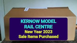 Kernow Model Rail Centre. New Year 2023 Sale Items purchased.