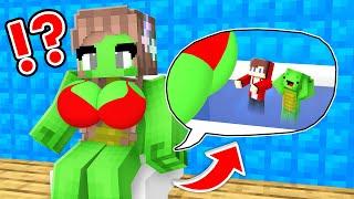 JJ and Mikey HIDE inside MIKEY Girl`s TOILET! But MIKEY`s Girl CAUGHT them in Minecraft - Maizen