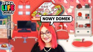 ZROBIŁAM CAŁY DOMEK NA CZERWONO  Toca Boca Life World